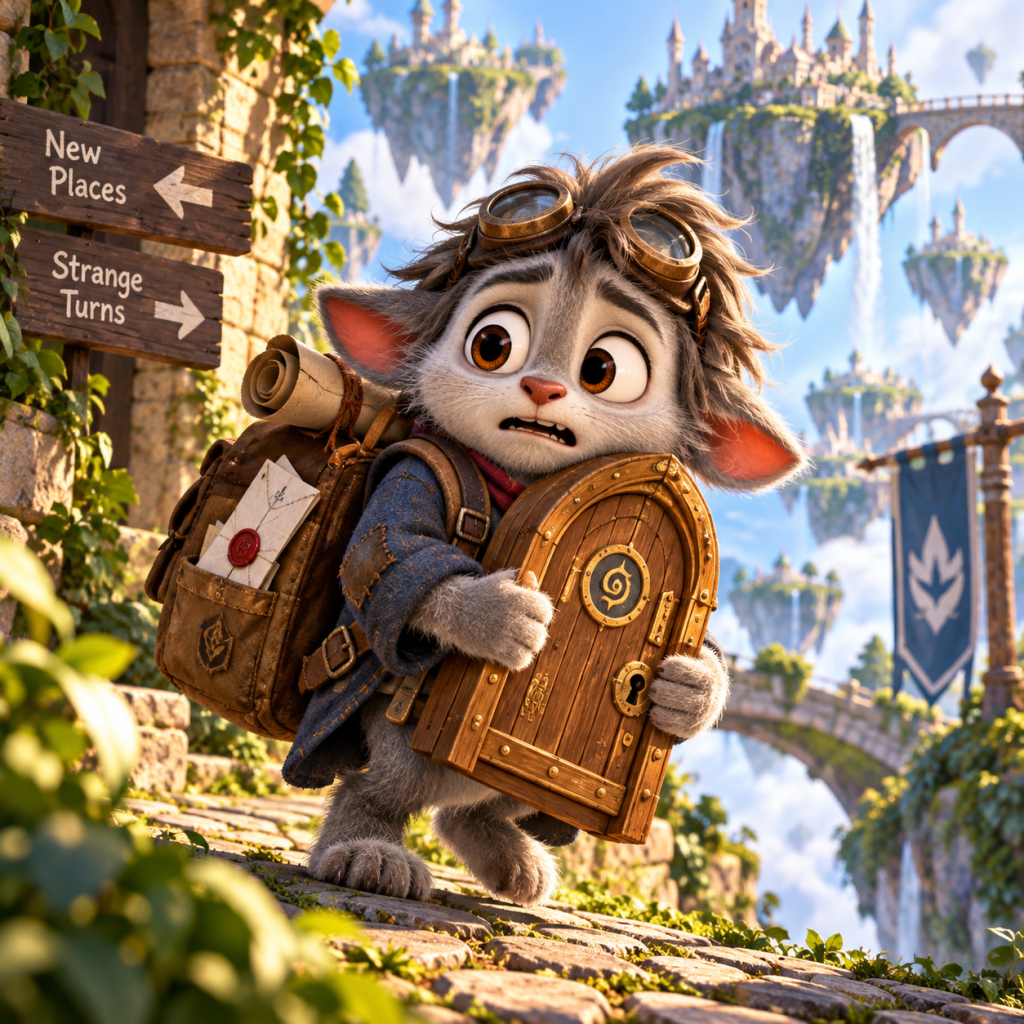 Meet Tib — Quivori’s Very Worried&nbsp;Courier