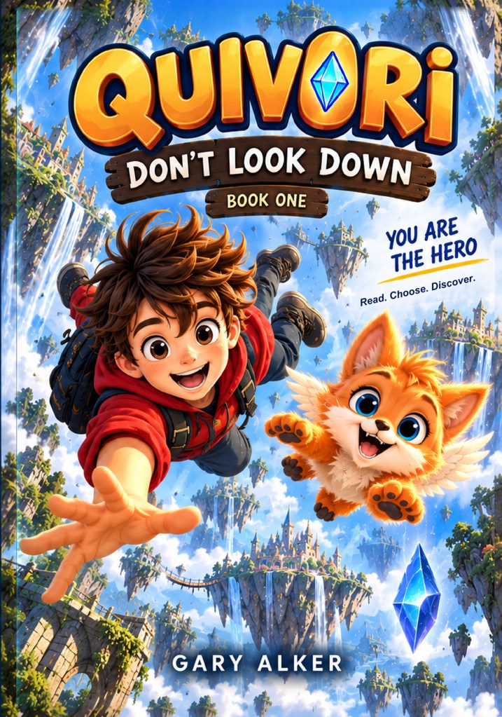 Cover of Quivori: Don’t Look Down by Gary Alker, Book 1